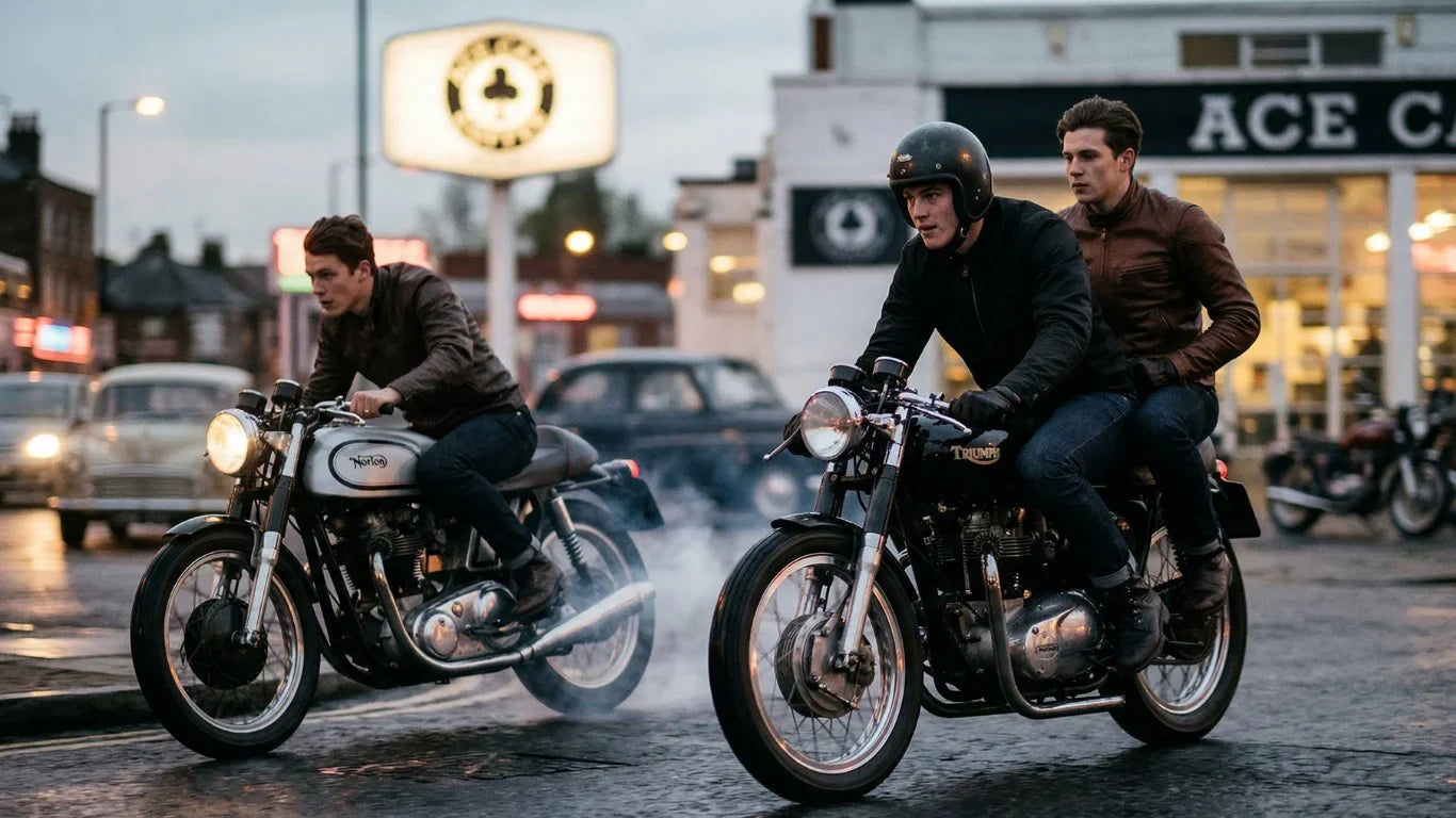 Cafe Racer Culture: Speed and Streamlined Post-War Europe