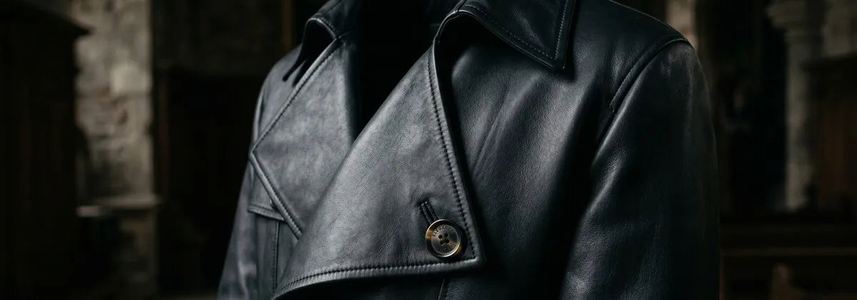 Cappotti in Pelle da Uomo