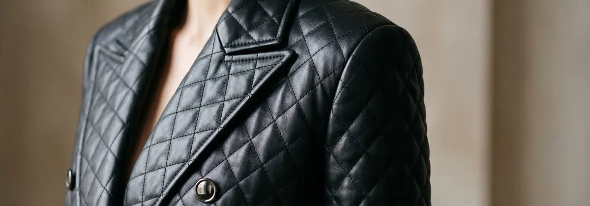 Blazer in Pelle da Donna