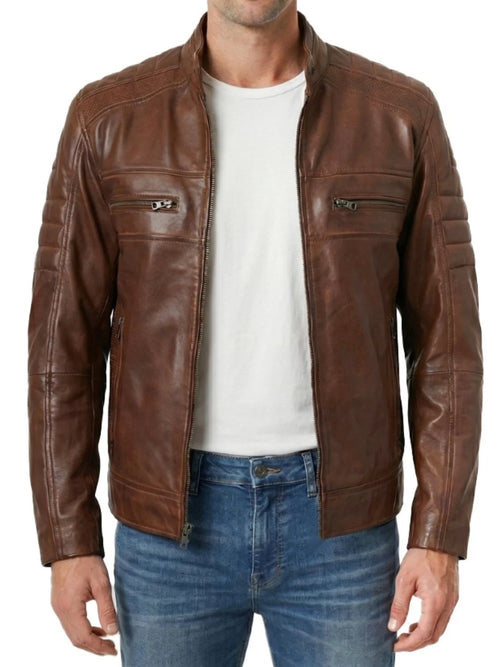Austin-Mens-Cognac-Brown-Cafe-Racer-Leather-Jacket