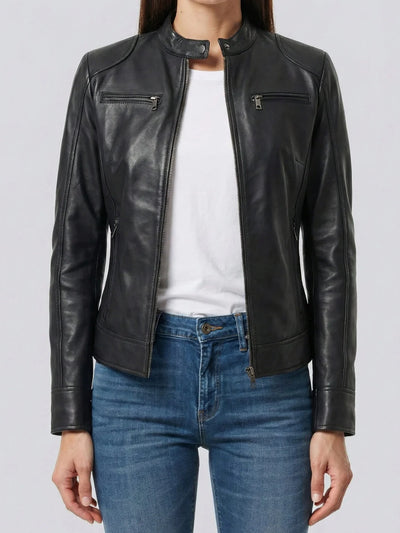 Biker-skinnjacka s (Donna)