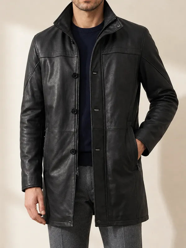 Cappotti in pelle uomo