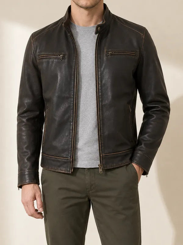 Giacche in pelle uomo