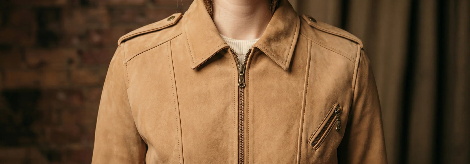 Giacche in camoscio da donna – 100% vero camoscio